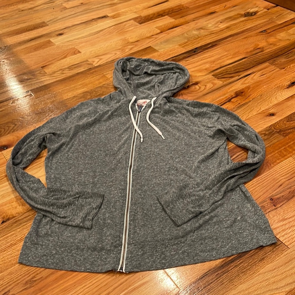 Thin zip up hoodie
